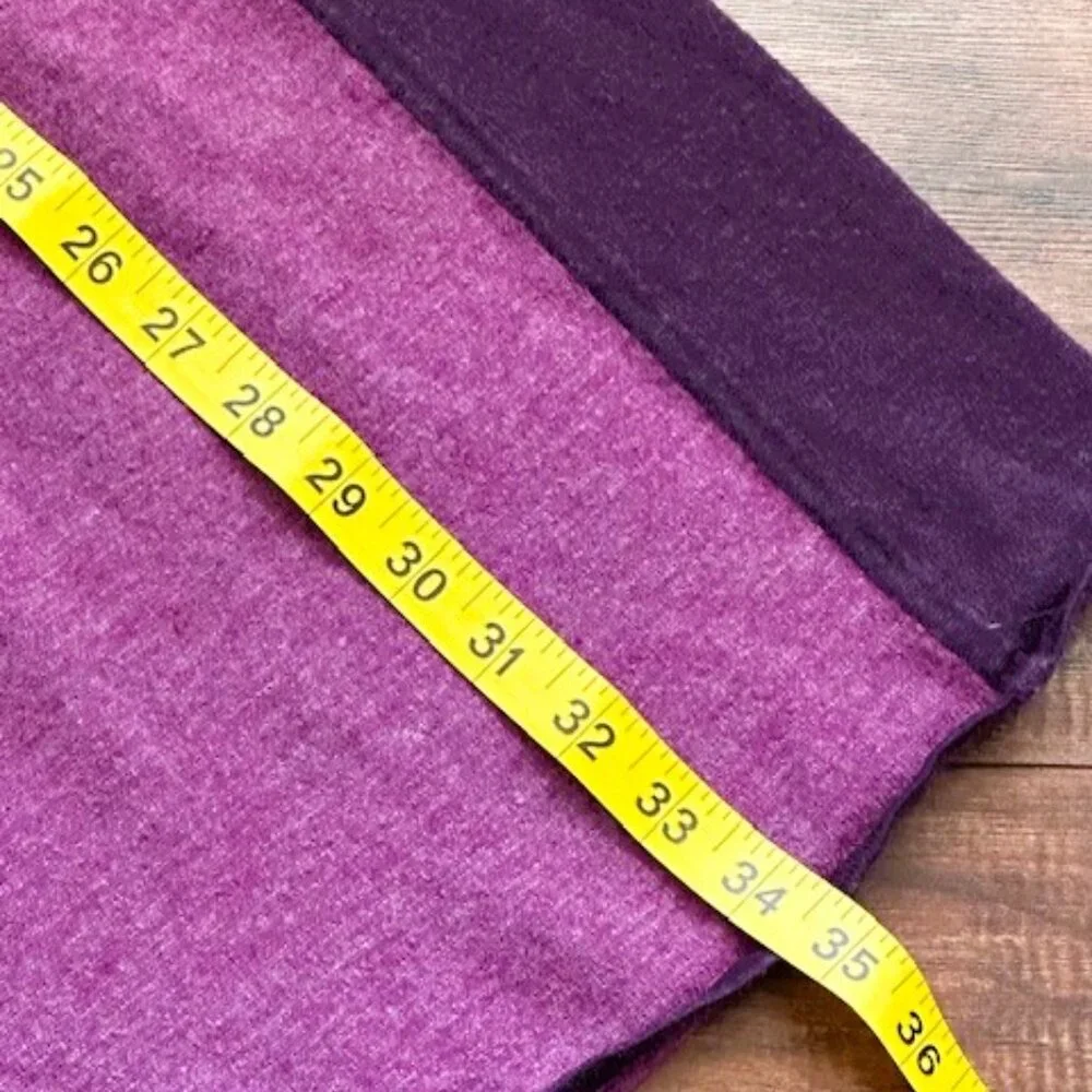 Prana Organic Sweater Dress ✨ Magenta/Purple Boho Athleisure Size - Picture 11 of 11